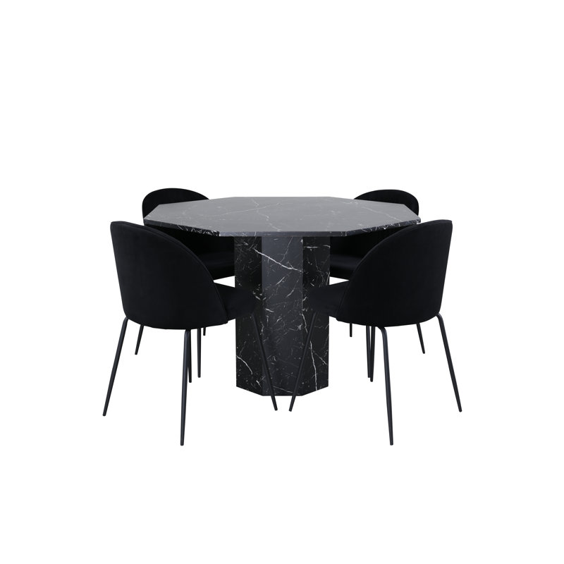 Marbs 4 - Person Dining Set