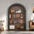 Bookcase With Wood Open Display