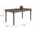 Aubrin Weathered Grey Dining Table