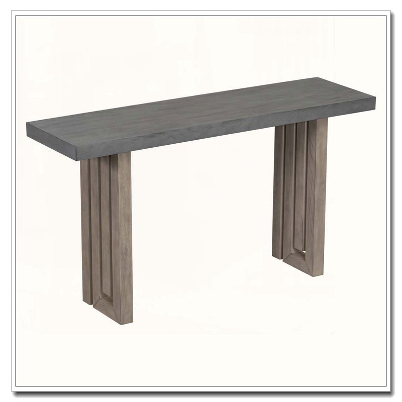 Console Table, Gray