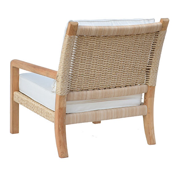 Hudson Outdoor Lounge Chair, Hudson Natural Cord, Perigold Mixi Sky