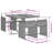  Patio Dining Set Set Of 4 Gray, Brown, Dark Gray Cushion-1935239093-1935239095