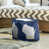 Bleu marine/blanc