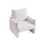 Fauteuil d'appoint rembourré Modern Chenille-240191308
