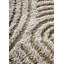 Gallery Geometric Machine Woven Beige Area Rug-101703452