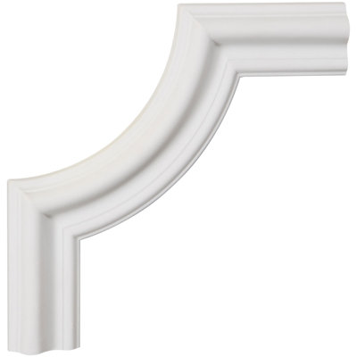 8"W x 8"H x 3/4"P Seville Panel Moulding Corner