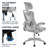High Back Mesh Swivel Ergonomic Task Office Chair with Flip-Up Arms-1302904799-1324240816