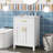 24"Bathroom Vanity Combo With Ceramic Sink