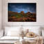 Oberle Voie laiteuse et clair de lune sur les roches rouges de Sedona-107523981