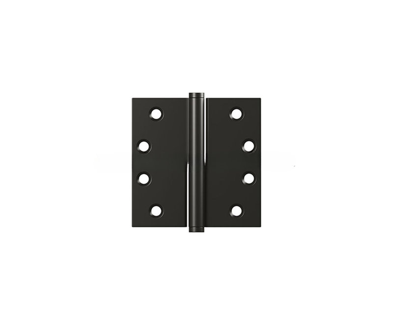 Deltana DSBLO410B-LH Charnière carrée à décollement carré 4 po x 4 po bronze huilé, Bronze huilé, bronze