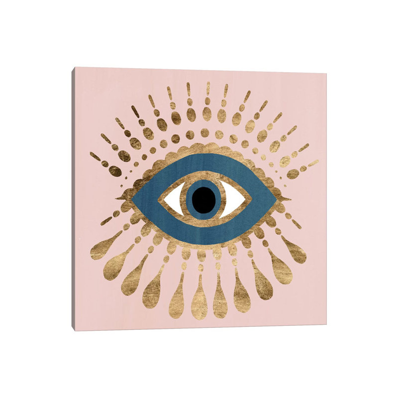 «Seeing Eye II» par Grace Popp - impression d'art graphique, Pas de tapis, Toile tendue, H 12 po x l 12 po x P 0,75 po