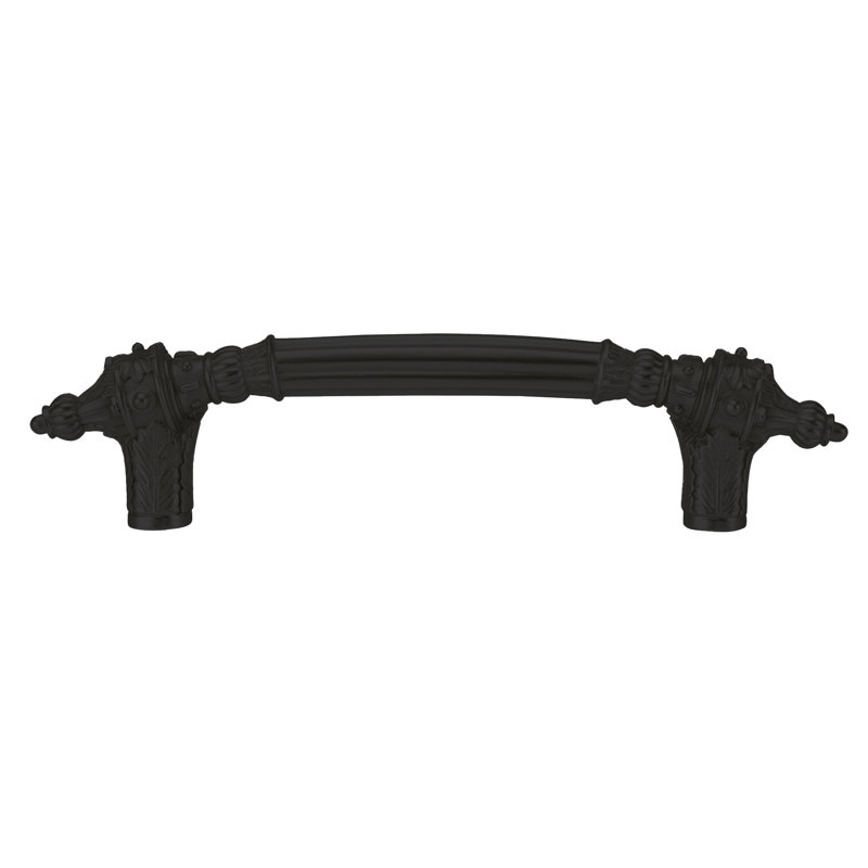 edgar berebi nantucket 5 inch pull in matte black finish