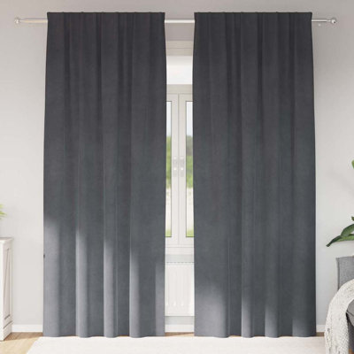 Curtains With Curtains 2 Pcs Polyester