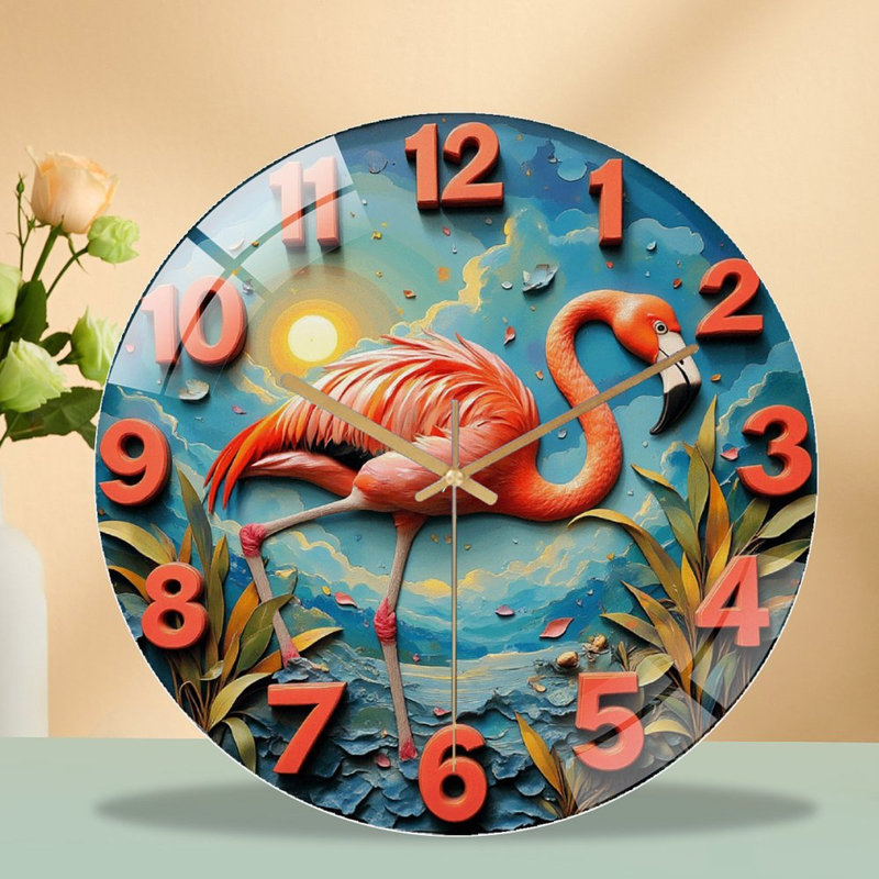 Horloge murale flamande 12 po