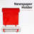 Euro Steel Wall Mounted Mailbox-21961702