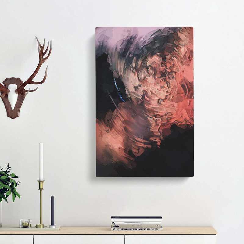 The Swirl In Abstract - Wrapped Canvas Print, 91cm H x 60cm W x 3cm D