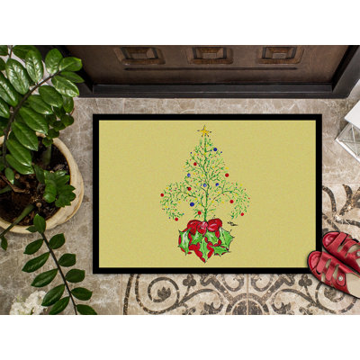 Luciele Non-Slip Christmas Indoor Doormat