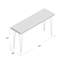 Libra 67'' Solid Wood Console Table-804273426