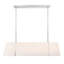 Lustre ovale linéaire 4 lumières Schumaker-864987436