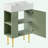 Bathroom vanity with Left side storage