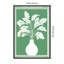 «Vase Silhouette» par Kirkley, reproduction d'art sur toile encadrée-2001930877
