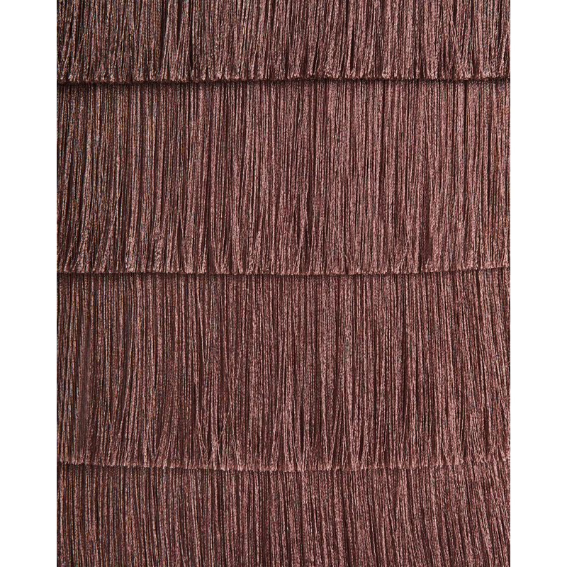 Bhalaram 1 - Light Matte Black Drum Pendant, Pink