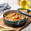 Tramontina 11 Piece Ceramic Nonstick Nesting Cookware Set — Stackable, Space Saving Set - Dark Grey-121532014