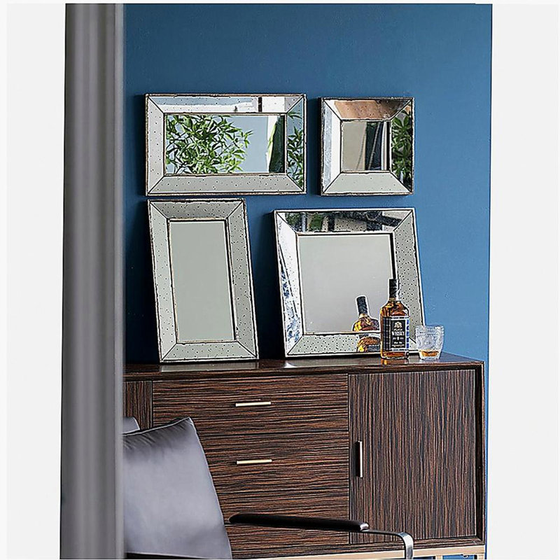 Miroir mural traditionnel 16,5 x 24 po ou plateau décoratif