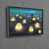 Black Floater Framed