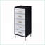 Armoire à bijoux avec 4 tiroirs Miroir de salle de bain relevable | Noir et noir Argent | Bois et amp; Métal