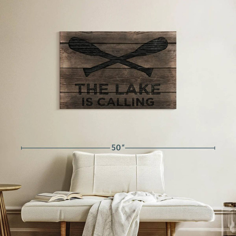 Senne Lake Is Calling, 24" H x 36" W
