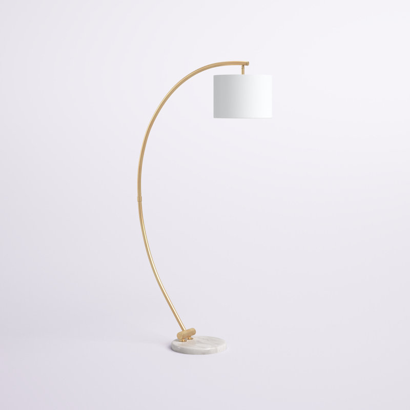 Lampe sur pied arquée 70 po Mathias