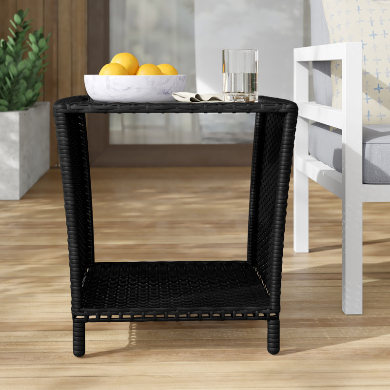 Table d'appoint Morgan, Noir