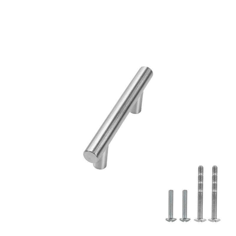 2 1/2" Centre to Centre Bar Pull Multipack, Brushed Nickel