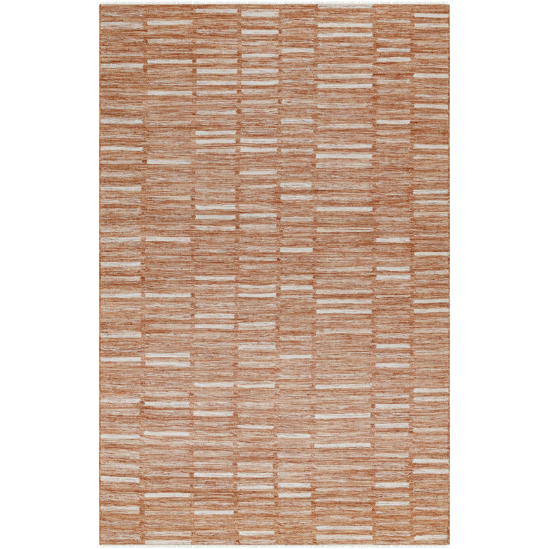 Caniesha Cottage Hand Woven Area Rug, Rectangle 5' x 8'