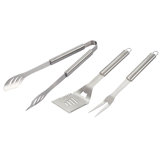 Alpine Outdoor - BBQ Tool Bundle (Slotted Turner, Tongs and Two-Pronged Fork)