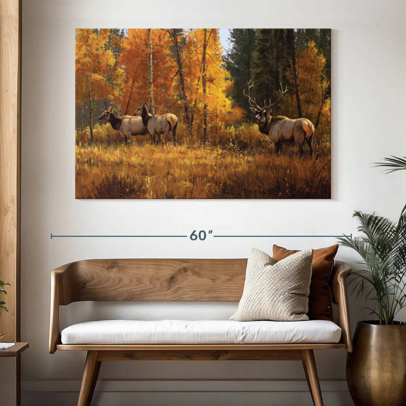 Brampt Autumn Brilliance, 34" H x 51" W