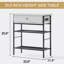 Armoire pour canapé, table de bout avec station de charge, table d'appoint rabattable avec ports et prises USB-614902172