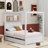 Adwoa Wood Canopy Bed with four Drawers-165946727