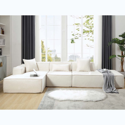 Modular Sofa,No Assembly Needed