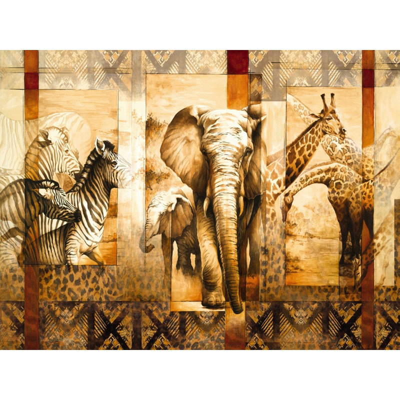 " Serengeti ", 12" H x 16" W  