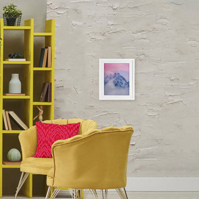 «Pastel Wyoming Wonders», reproduction sous verre encadrée, conception de Jared Kreiss