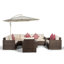Yancey 5 Seater Rattan Corner Sofa Set
