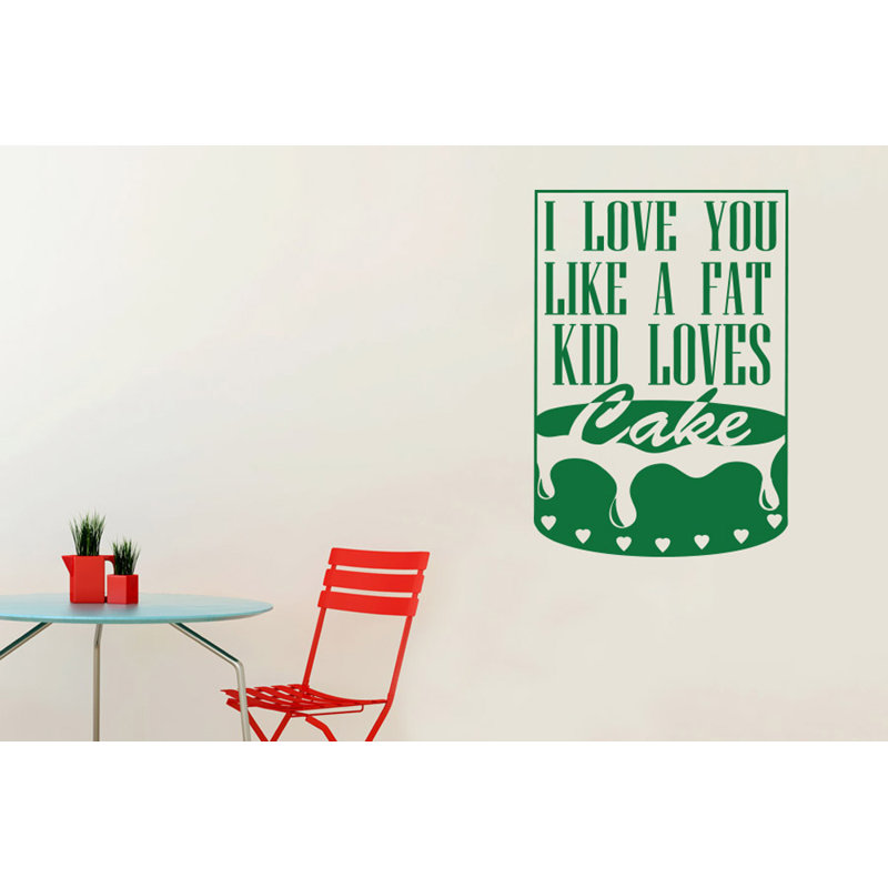 Non-Wall Damaging Wall Decal, Large, Green