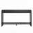 3-Drawer Console Table with Vertical Slats-1967237223