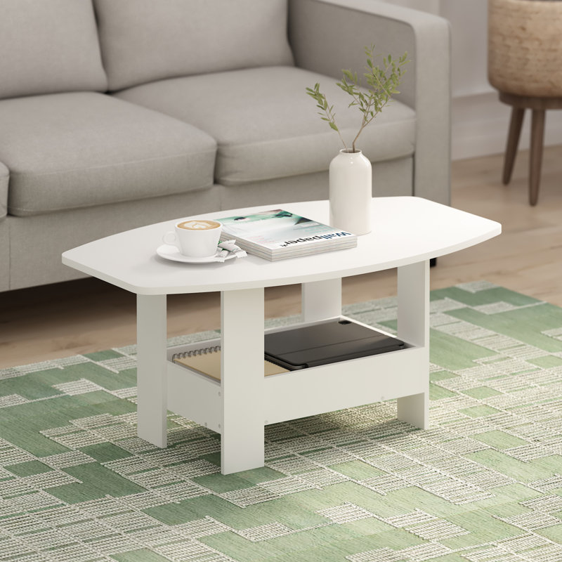 Ihsan Coffee Table, White