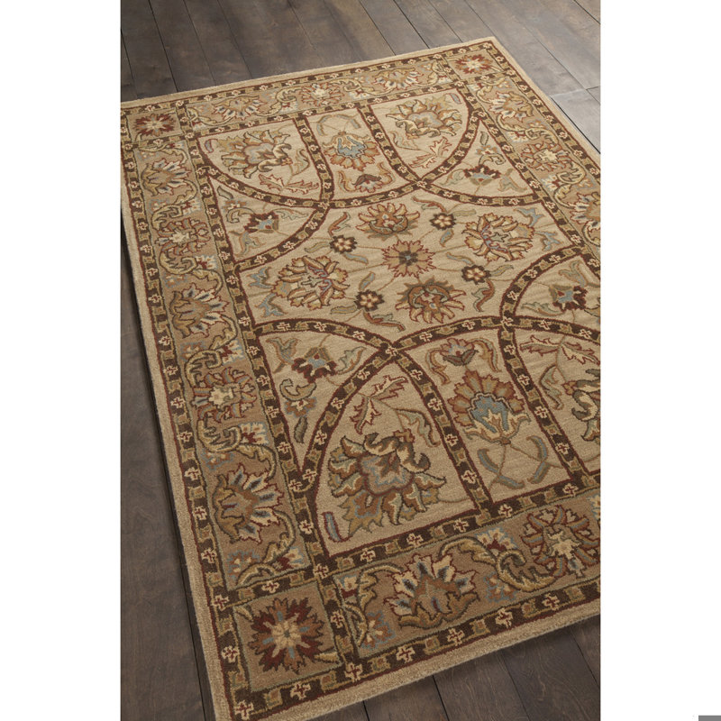 Tapis tissé à la main Bartz, Rectangulaire 9 pi x 13 pi