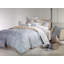 Aviara Blue/Beige/Pink 100% Cotton Traditional 3 Piece Duvet Cover Set-2125429642