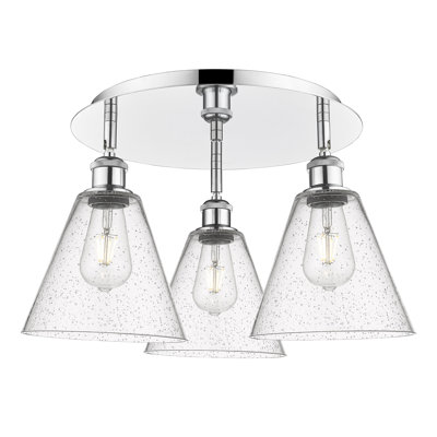 Berek Glass Flush Mount