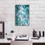 «Teal Embrace» par Lynne Douglas, estampe numérique sur toile-261039437